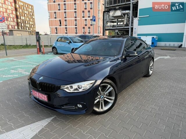 Синій БМВ 4 Серія, об'ємом двигуна 2 л та пробігом 74 тис. км за 17500 $, фото 1 на Automoto.ua