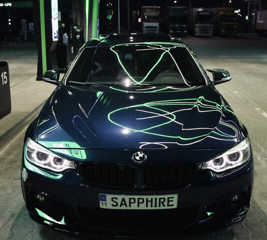 Синій БМВ 4 Серія, об'ємом двигуна 2 л та пробігом 101 тис. км за 23800 $, фото 1 на Automoto.ua