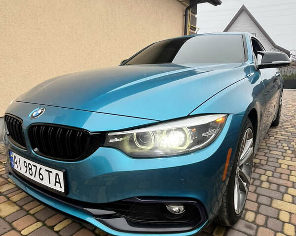 Синий БМВ 4 Серия, объемом двигателя 2 л и пробегом 52 тыс. км за 23800 $, фото 1 на Automoto.ua