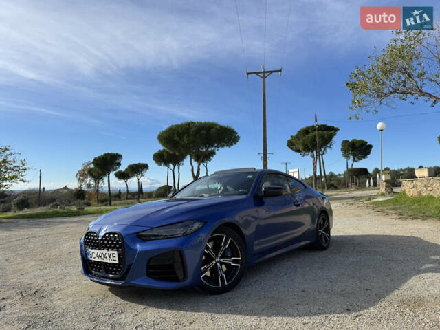 Синий БМВ 4 Серия, объемом двигателя 2.99 л и пробегом 78 тыс. км за 49500 $, фото 1 на Automoto.ua