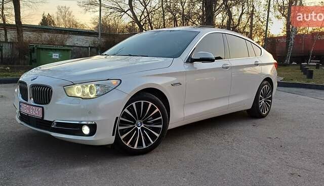 Білий БМВ 5 Серія ГТ, об'ємом двигуна 3 л та пробігом 147 тис. км за 15500 $, фото 1 на Automoto.ua