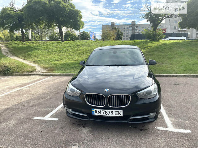 Черный БМВ 5 Серия ГТ, объемом двигателя 3 л и пробегом 307 тыс. км за 19000 $, фото 1 на Automoto.ua