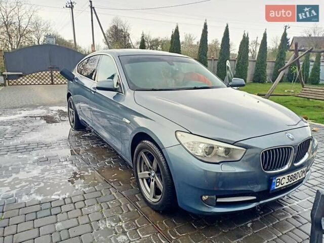 Синий БМВ 5 Серия ГТ, объемом двигателя 2.99 л и пробегом 365 тыс. км за 12500 $, фото 1 на Automoto.ua