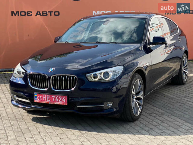 Синій БМВ 5 Серія ГТ, об'ємом двигуна 3 л та пробігом 229 тис. км за 19900 $, фото 1 на Automoto.ua