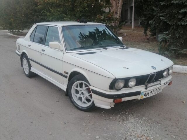 Белый БМВ 5 Серия, объемом двигателя 1.8 л и пробегом 200 тыс. км за 1000 $, фото 1 на Automoto.ua