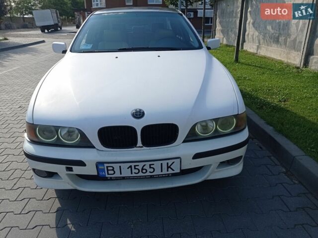 Белый БМВ 5 Серия, объемом двигателя 2.79 л и пробегом 400 тыс. км за 3000 $, фото 1 на Automoto.ua