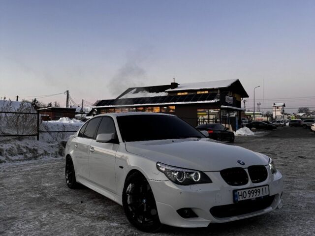 Білий БМВ 5 Серія, об'ємом двигуна 3 л та пробігом 251 тис. км за 10800 $, фото 1 на Automoto.ua