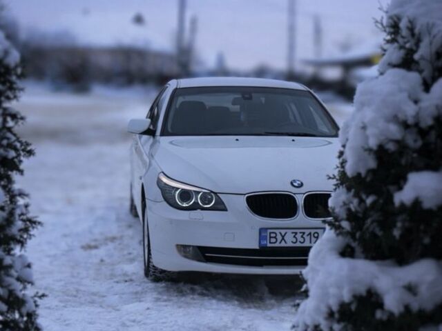 Белый БМВ 5 Серия, объемом двигателя 2 л и пробегом 239 тыс. км за 9600 $, фото 1 на Automoto.ua