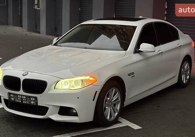 Белый БМВ 5 Серия, объемом двигателя 2 л и пробегом 299 тыс. км за 10390 $, фото 1 на Automoto.ua