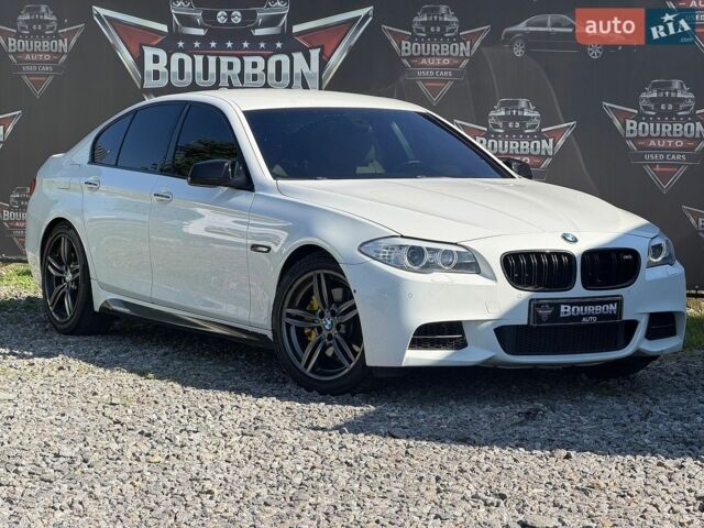 Белый БМВ 5 Серия, объемом двигателя 2.99 л и пробегом 246 тыс. км за 13790 $, фото 1 на Automoto.ua