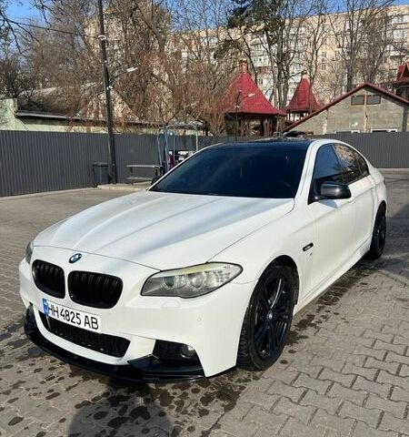 Белый БМВ 5 Серия, объемом двигателя 2 л и пробегом 168 тыс. км за 14000 $, фото 1 на Automoto.ua