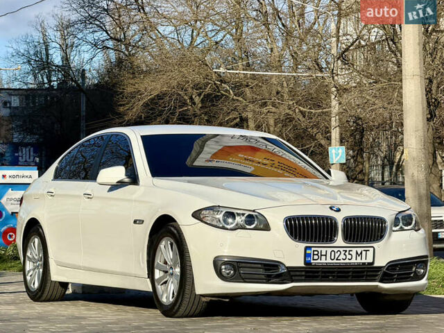 Білий БМВ 5 Серія, об'ємом двигуна 2 л та пробігом 105 тис. км за 14700 $, фото 1 на Automoto.ua