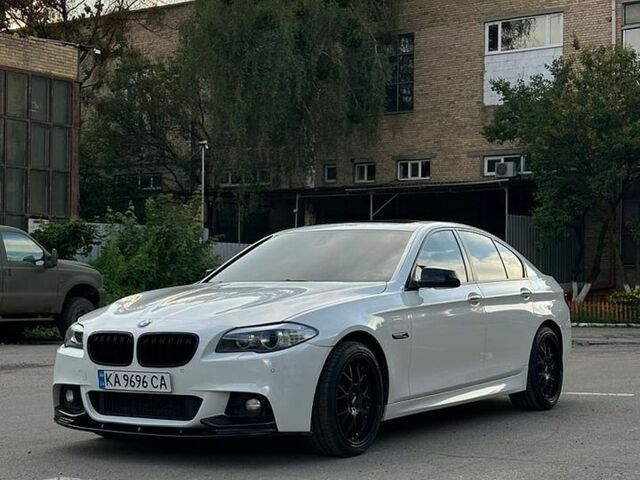 Белый БМВ 5 Серия, объемом двигателя 2 л и пробегом 171 тыс. км за 12800 $, фото 1 на Automoto.ua