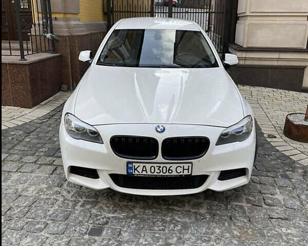 Белый БМВ 5 Серия, объемом двигателя 2 л и пробегом 150 тыс. км за 14000 $, фото 1 на Automoto.ua