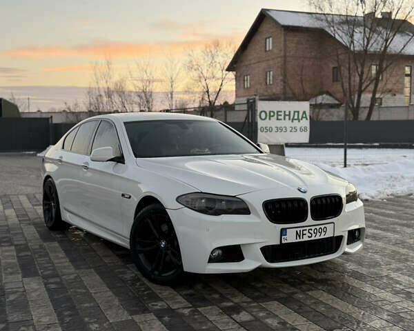 Белый БМВ 5 Серия, объемом двигателя 2 л и пробегом 245 тыс. км за 14000 $, фото 1 на Automoto.ua