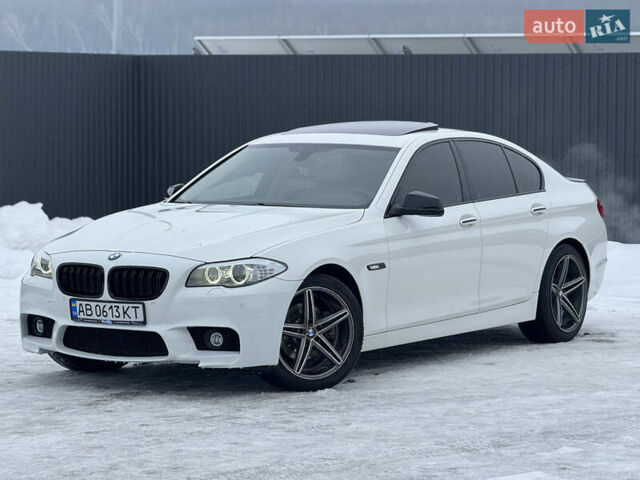 Белый БМВ 5 Серия, объемом двигателя 2 л и пробегом 210 тыс. км за 13700 $, фото 1 на Automoto.ua