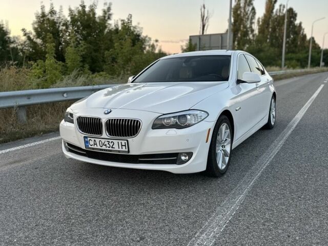 Белый БМВ 5 Серия, объемом двигателя 2 л и пробегом 245 тыс. км за 12490 $, фото 1 на Automoto.ua