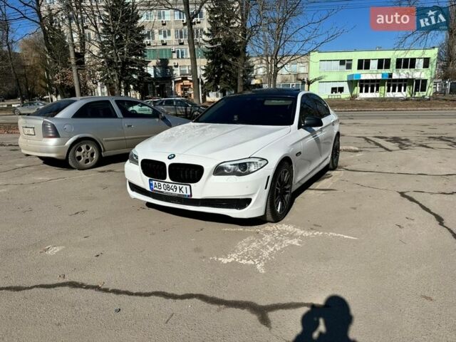 Белый БМВ 5 Серия, объемом двигателя 2 л и пробегом 203 тыс. км за 14500 $, фото 1 на Automoto.ua