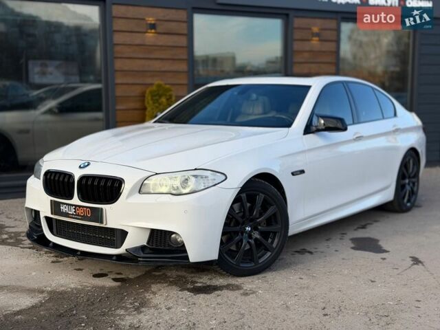 Белый БМВ 5 Серия, объемом двигателя 2.99 л и пробегом 165 тыс. км за 14250 $, фото 1 на Automoto.ua
