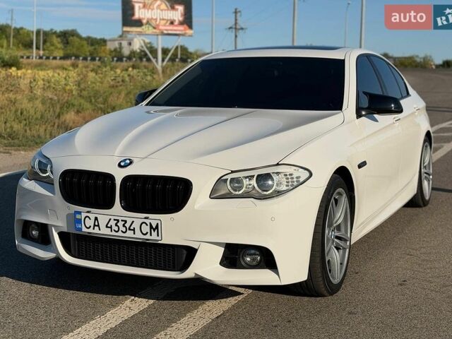 Білий БМВ 5 Серія, об'ємом двигуна 2 л та пробігом 119 тис. км за 13999 $, фото 1 на Automoto.ua