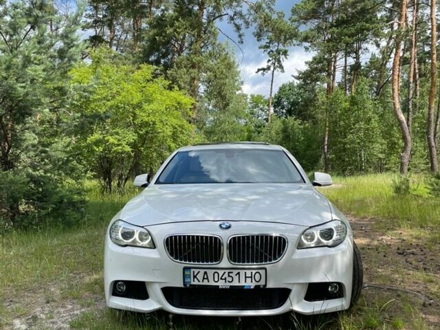Белый БМВ 5 Серия, объемом двигателя 2 л и пробегом 210 тыс. км за 13100 $, фото 1 на Automoto.ua