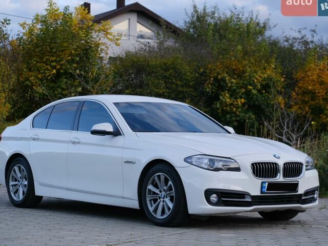 Белый БМВ 5 Серия, объемом двигателя 2 л и пробегом 160 тыс. км за 14500 $, фото 1 на Automoto.ua