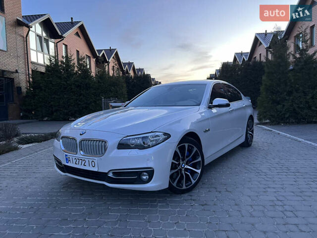 Білий БМВ 5 Серія, об'ємом двигуна 3 л та пробігом 143 тис. км за 21000 $, фото 1 на Automoto.ua