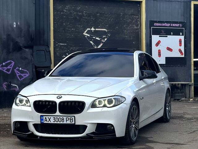 Белый БМВ 5 Серия, объемом двигателя 2 л и пробегом 230 тыс. км за 14000 $, фото 1 на Automoto.ua
