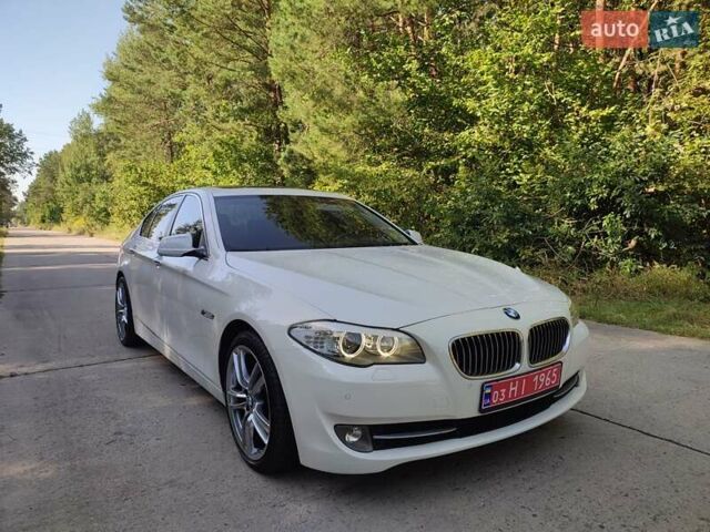 Білий БМВ 5 Серія, об'ємом двигуна 2 л та пробігом 223 тис. км за 11350 $, фото 1 на Automoto.ua