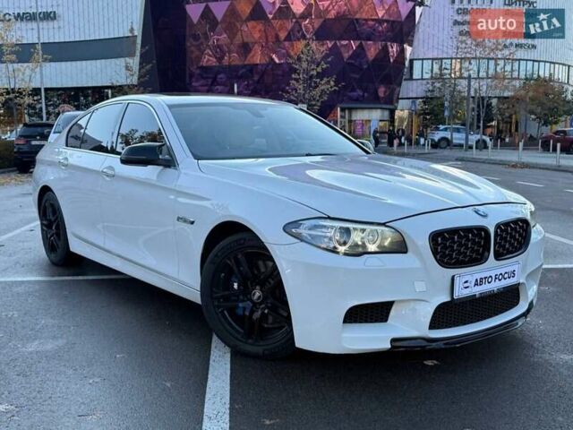 Білий БМВ 5 Серія, об'ємом двигуна 2 л та пробігом 216 тис. км за 13990 $, фото 1 на Automoto.ua