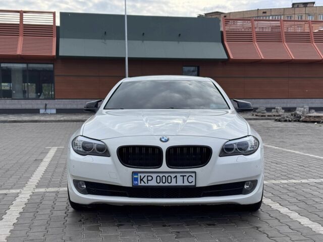 Белый БМВ 5 Серия, объемом двигателя 2 л и пробегом 180 тыс. км за 13300 $, фото 1 на Automoto.ua