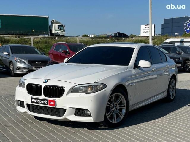 Білий БМВ 5 Серія, об'ємом двигуна 2 л та пробігом 215 тис. км за 12990 $, фото 1 на Automoto.ua