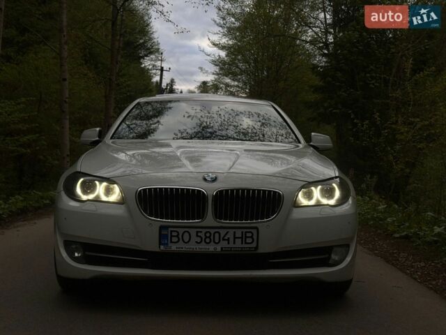 Белый БМВ 5 Серия, объемом двигателя 2 л и пробегом 168 тыс. км за 14999 $, фото 1 на Automoto.ua