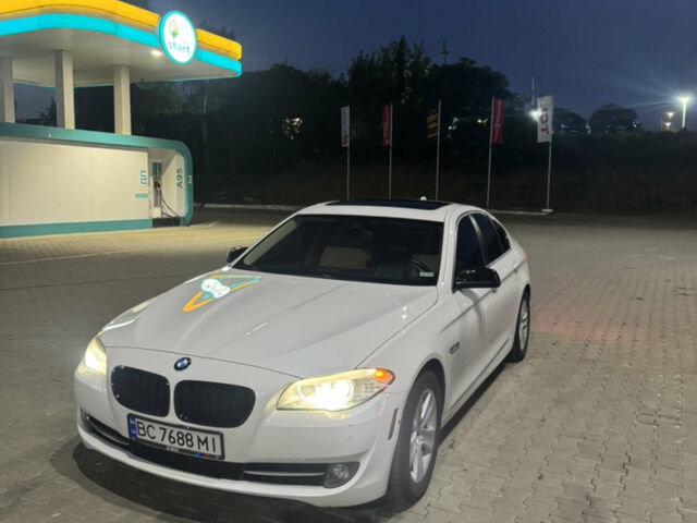 Белый БМВ 5 Серия, объемом двигателя 2 л и пробегом 230 тыс. км за 13500 $, фото 1 на Automoto.ua