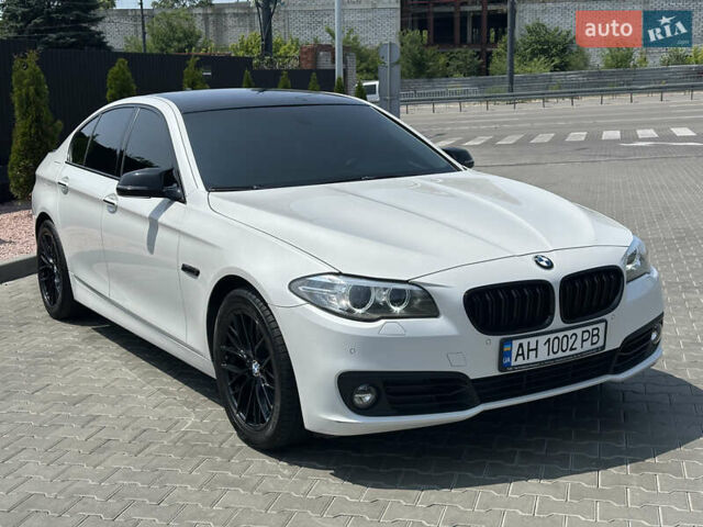 Белый БМВ 5 Серия, объемом двигателя 2 л и пробегом 170 тыс. км за 17500 $, фото 1 на Automoto.ua