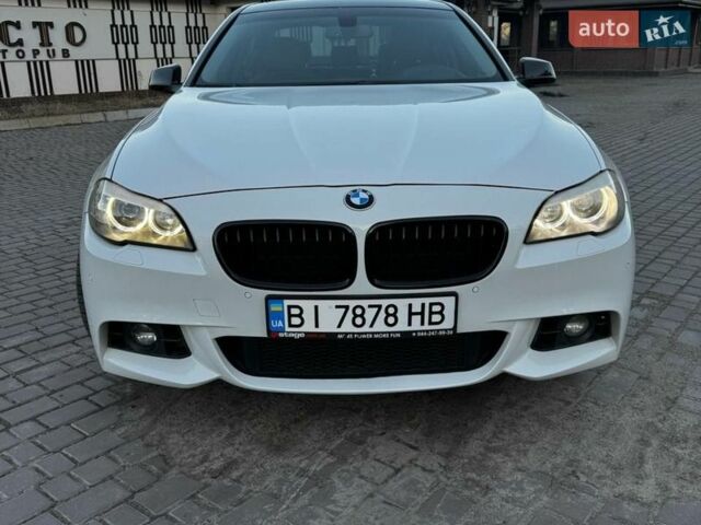 Белый БМВ 5 Серия, объемом двигателя 2.98 л и пробегом 263 тыс. км за 14000 $, фото 1 на Automoto.ua