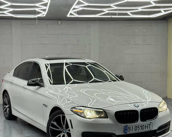 Білий БМВ 5 Серія, об'ємом двигуна 2 л та пробігом 220 тис. км за 14500 $, фото 1 на Automoto.ua