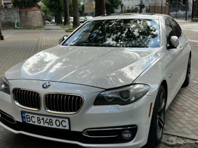 Белый БМВ 5 Серия, объемом двигателя 3 л и пробегом 217 тыс. км за 13900 $, фото 1 на Automoto.ua
