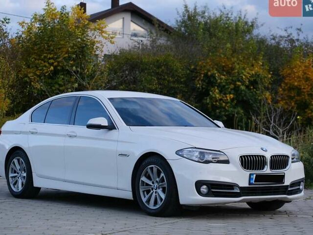 Белый БМВ 5 Серия, объемом двигателя 2 л и пробегом 160 тыс. км за 16500 $, фото 1 на Automoto.ua