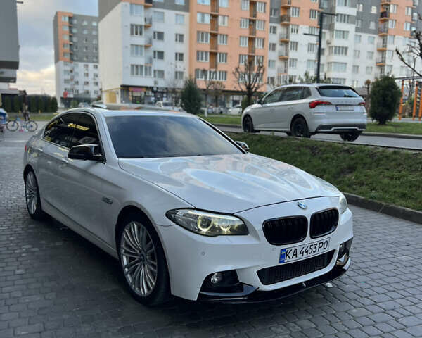Білий БМВ 5 Серія, об'ємом двигуна 3 л та пробігом 201 тис. км за 14499 $, фото 1 на Automoto.ua