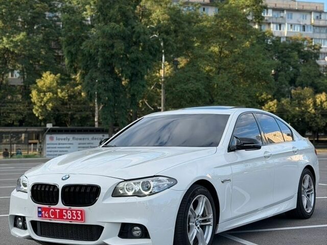 Белый БМВ 5 Серия, объемом двигателя 2 л и пробегом 142 тыс. км за 15499 $, фото 1 на Automoto.ua