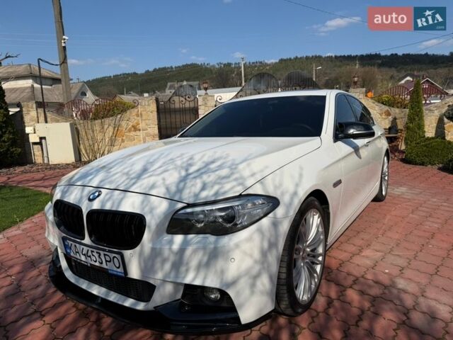 Белый БМВ 5 Серия, объемом двигателя 3 л и пробегом 203 тыс. км за 15500 $, фото 1 на Automoto.ua
