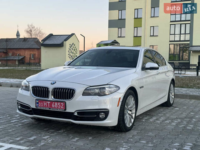 Белый БМВ 5 Серия, объемом двигателя 2 л и пробегом 161 тыс. км за 13650 $, фото 1 на Automoto.ua