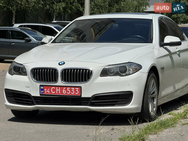 Білий БМВ 5 Серія, об'ємом двигуна 2 л та пробігом 305 тис. км за 12000 $, фото 1 на Automoto.ua