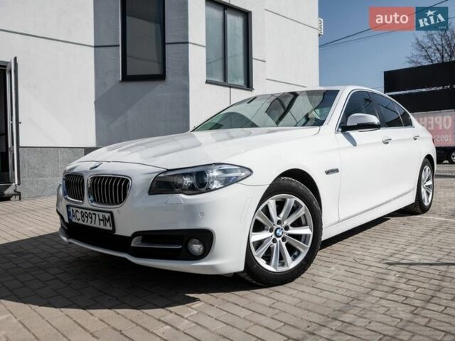 Белый БМВ 5 Серия, объемом двигателя 2 л и пробегом 206 тыс. км за 15500 $, фото 1 на Automoto.ua