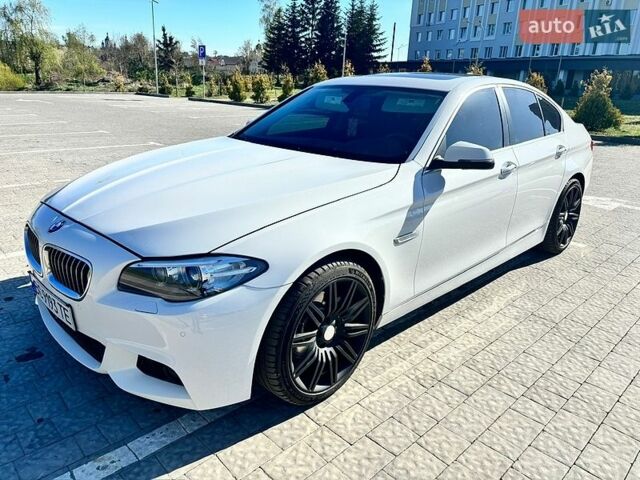 Белый БМВ 5 Серия, объемом двигателя 2 л и пробегом 187 тыс. км за 13100 $, фото 1 на Automoto.ua