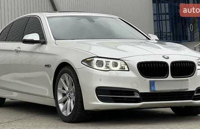 Белый БМВ 5 Серия, объемом двигателя 2.99 л и пробегом 248 тыс. км за 21000 $, фото 1 на Automoto.ua