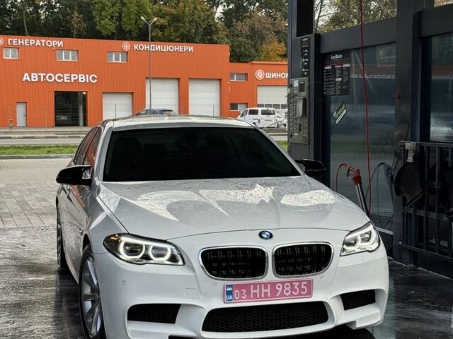 Белый БМВ 5 Серия, объемом двигателя 3 л и пробегом 224 тыс. км за 16600 $, фото 1 на Automoto.ua