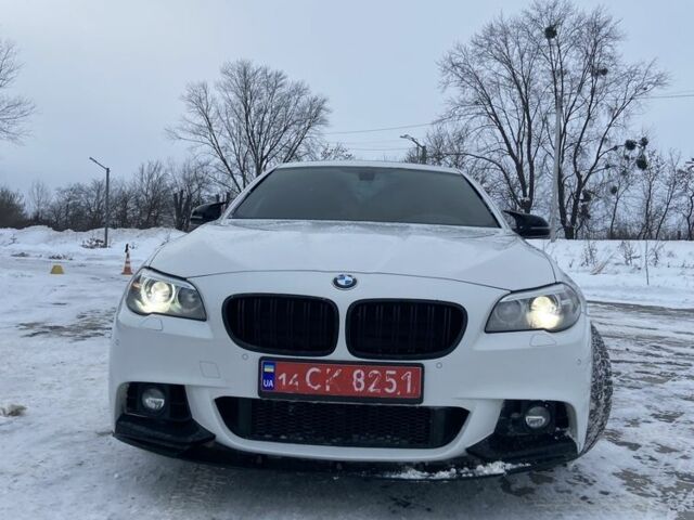 Белый БМВ 5 Серия, объемом двигателя 2 л и пробегом 217 тыс. км за 14200 $, фото 1 на Automoto.ua