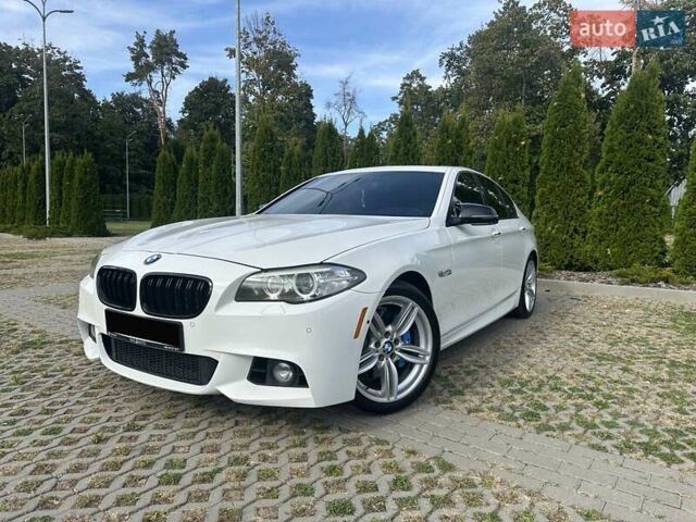 Белый БМВ 5 Серия, объемом двигателя 3 л и пробегом 185 тыс. км за 19500 $, фото 1 на Automoto.ua